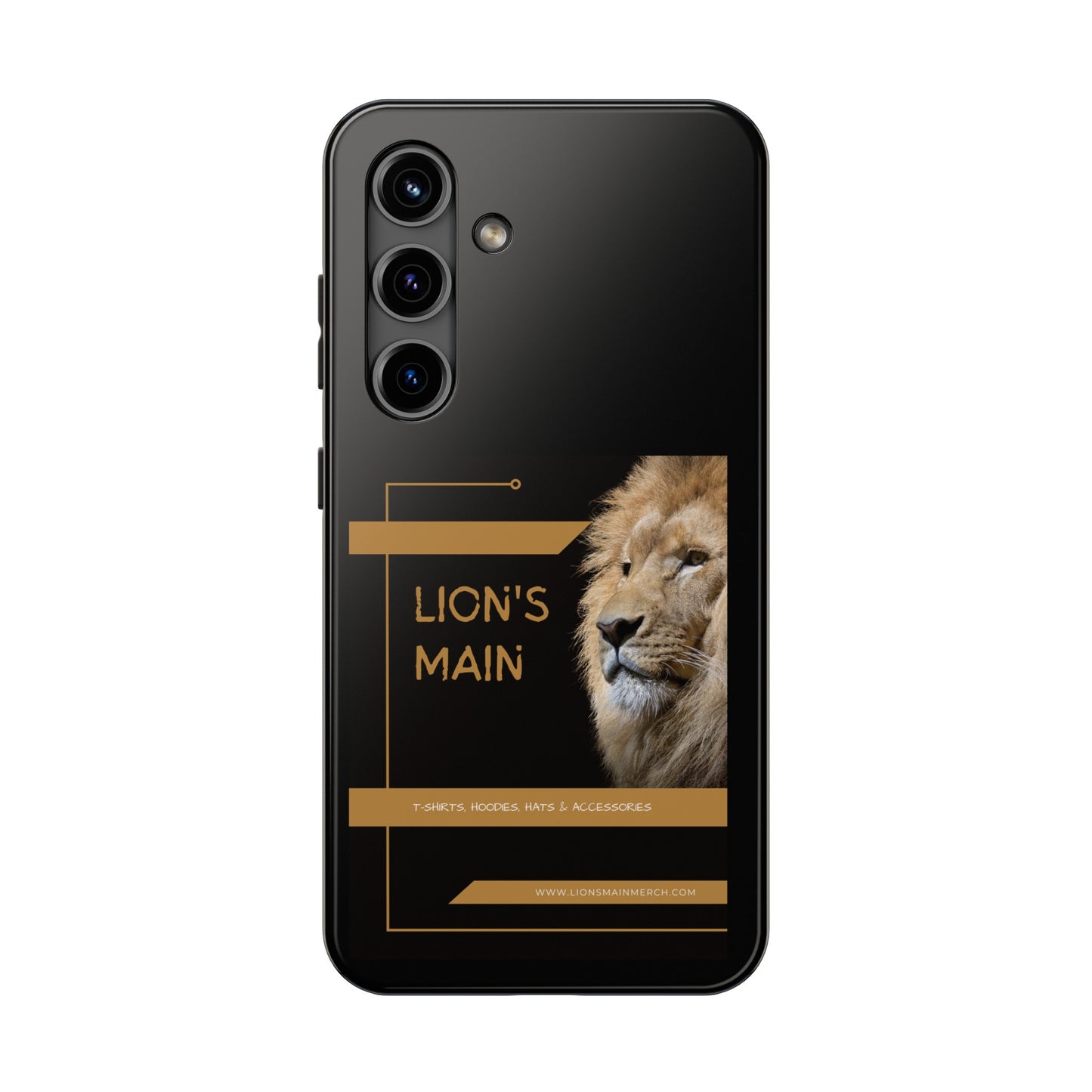 Lion's Main Merch phone cases