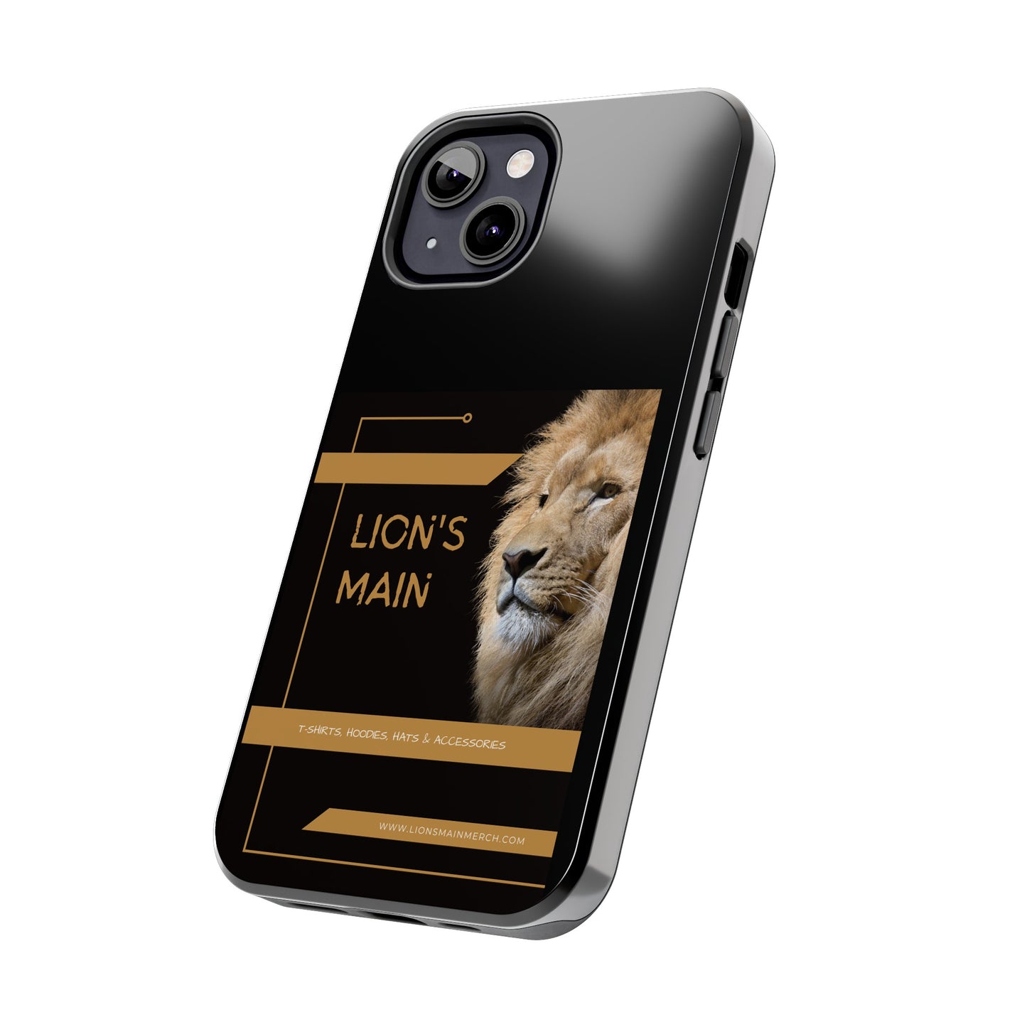 Lion's Main Merch phone cases