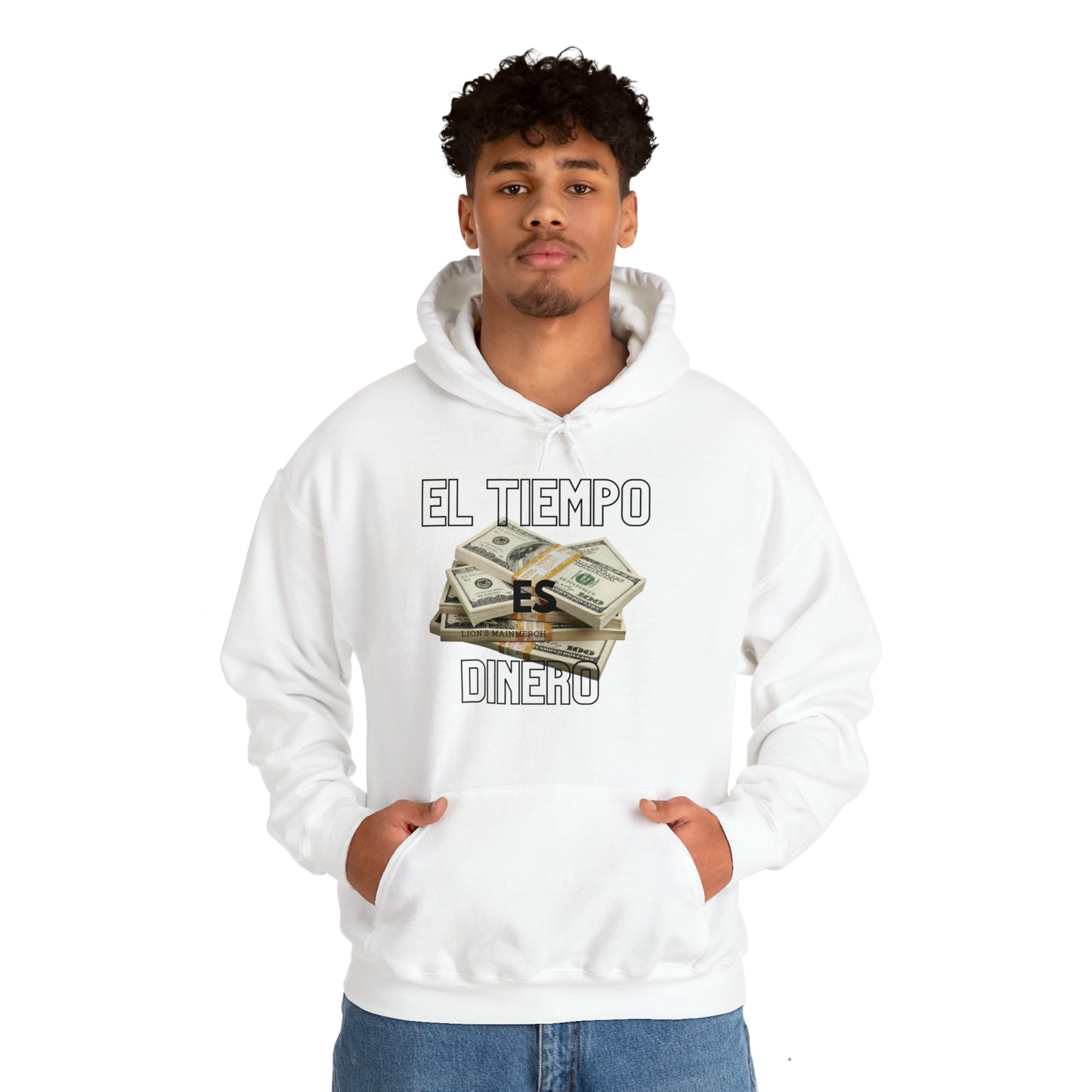 El Tiempo Es Dinero Heavy Blend™ Hooded Sweatshirt