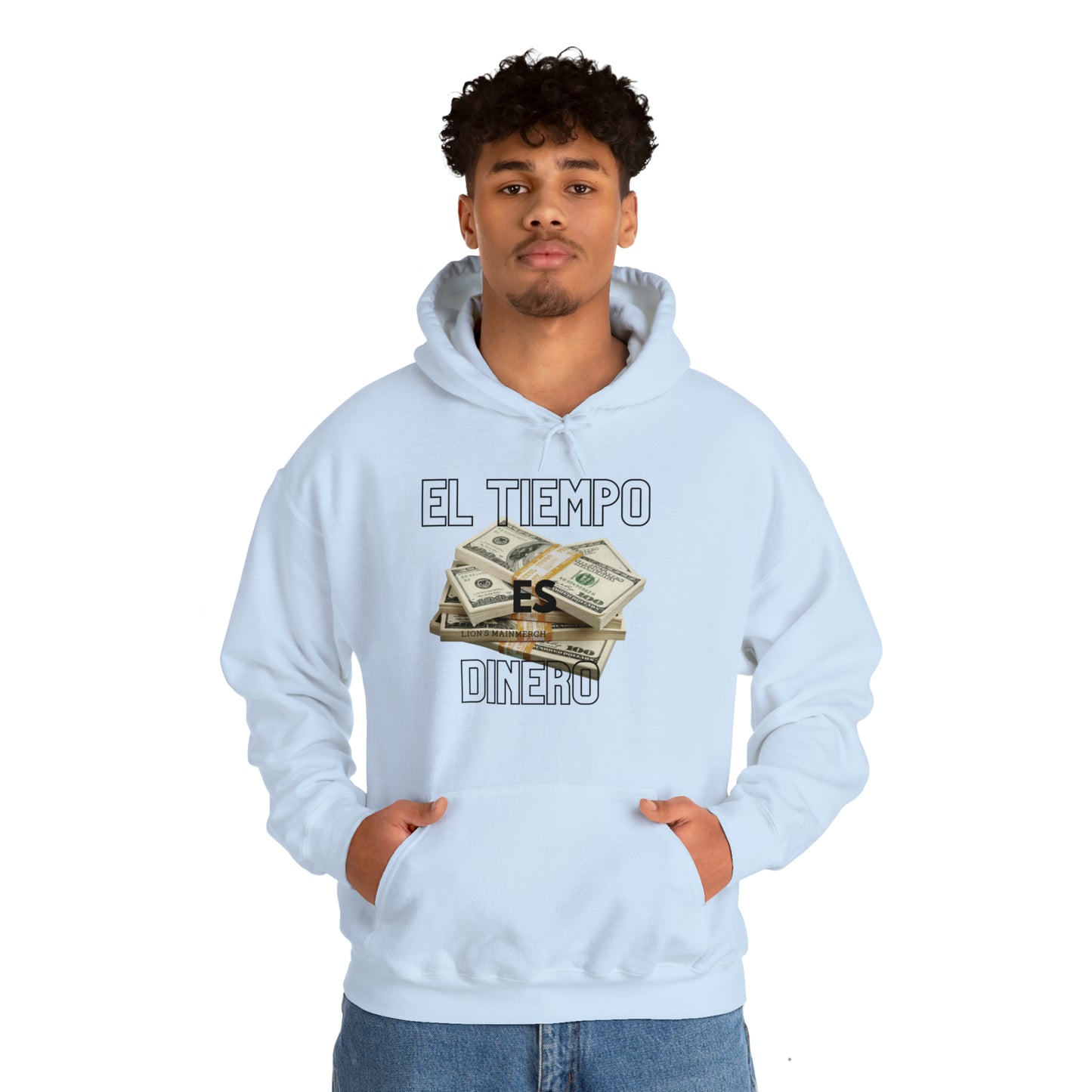 El Tiempo Es Dinero Heavy Blend™ Hooded Sweatshirt