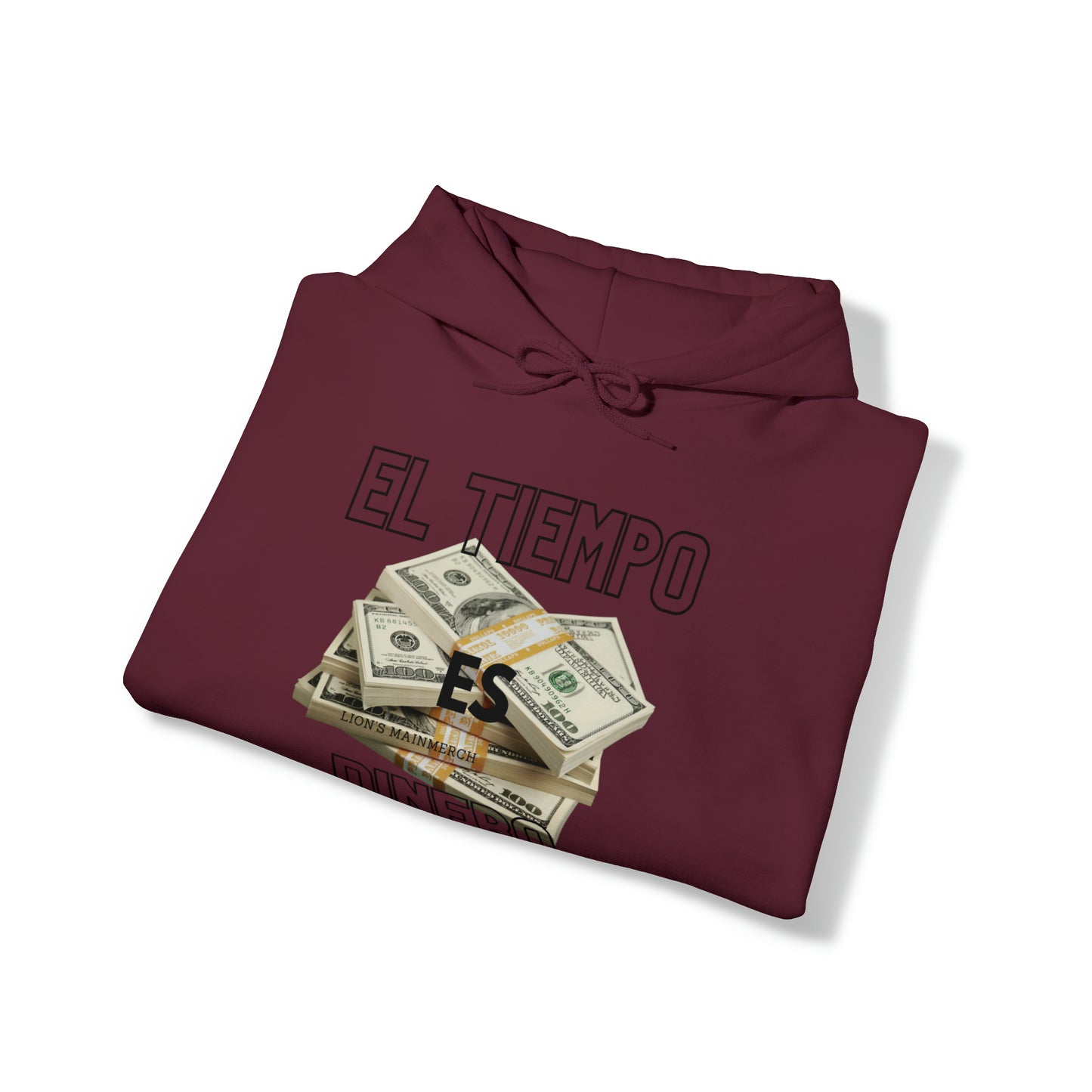 El Tiempo Es Dinero Heavy Blend™ Hooded Sweatshirt