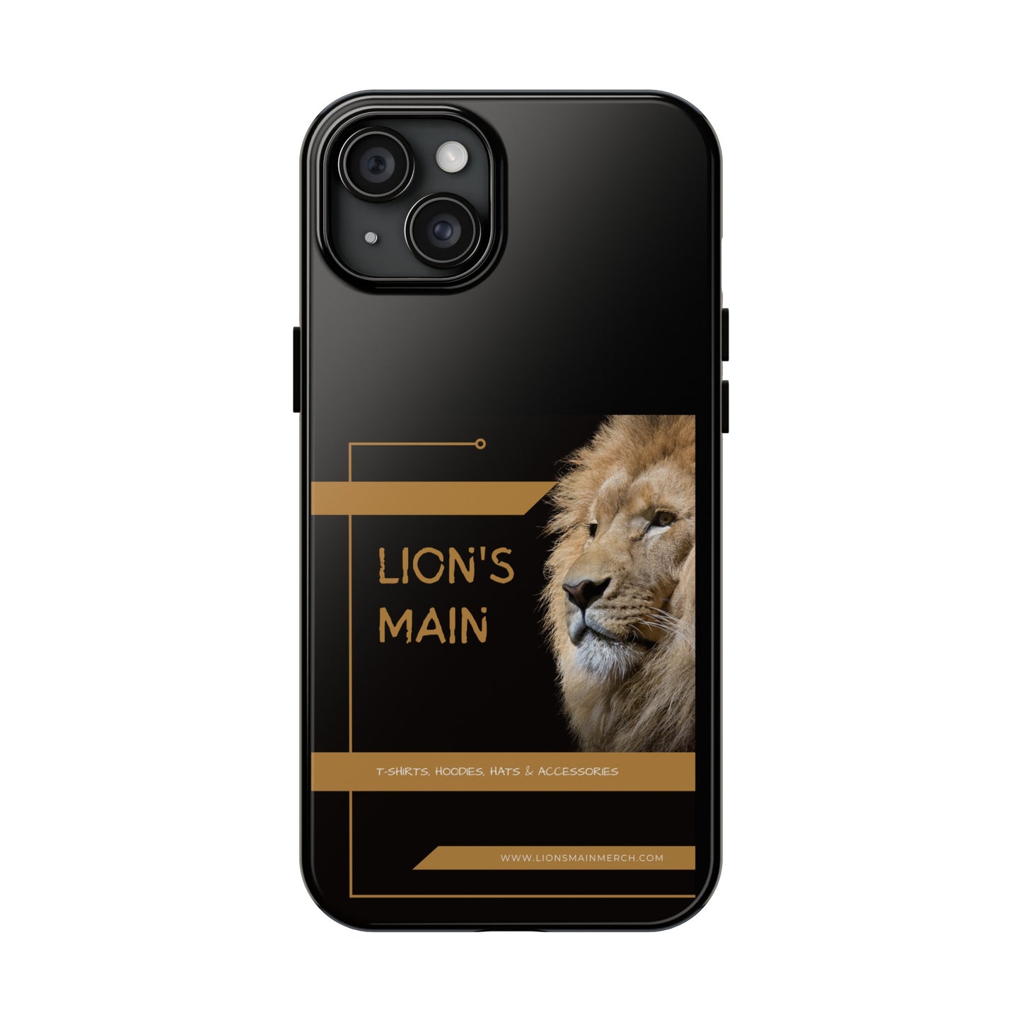 Lion's Main Merch phone cases