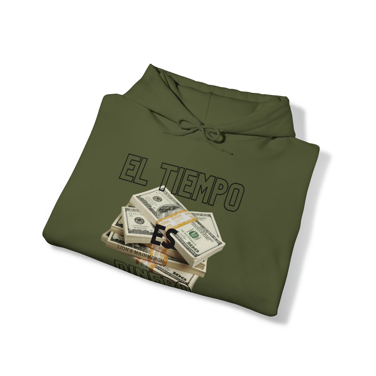 El Tiempo Es Dinero Heavy Blend™ Hooded Sweatshirt