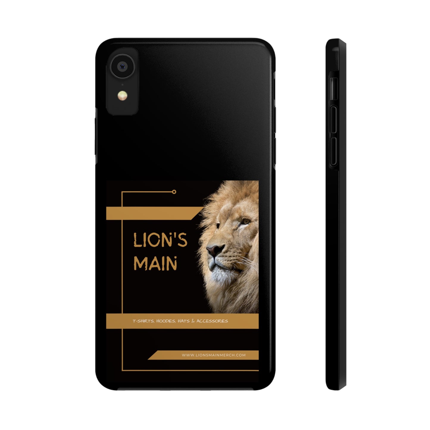 Lion's Main Merch phone cases