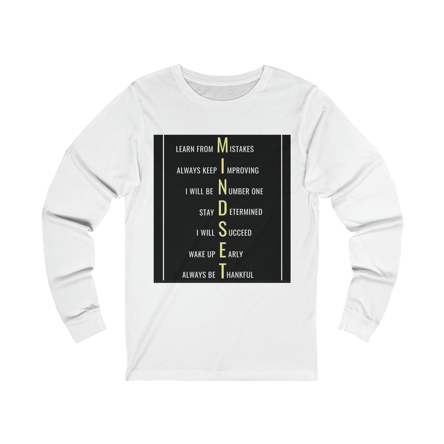 Mindset Unisex Jersey Long Sleeve Tee