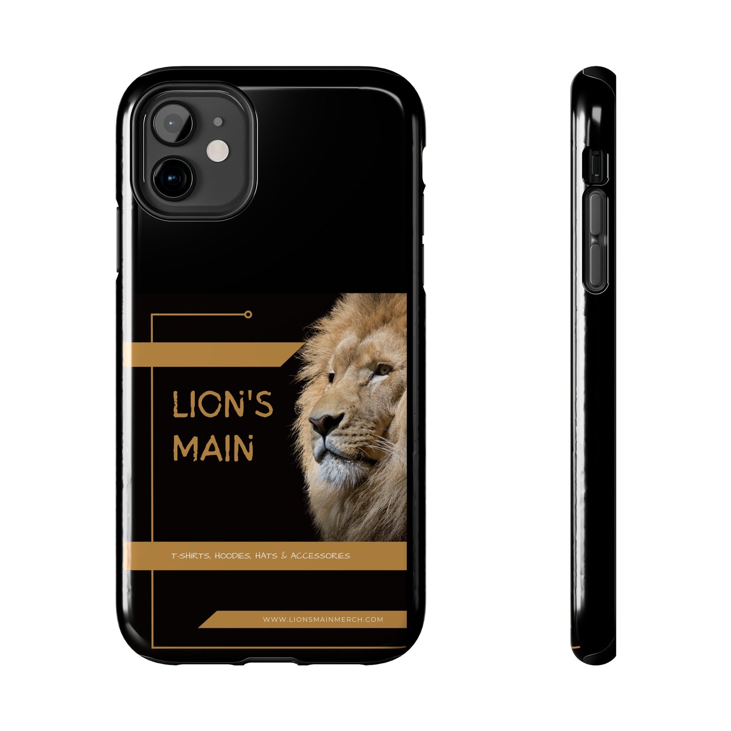 Lion's Main Merch phone cases