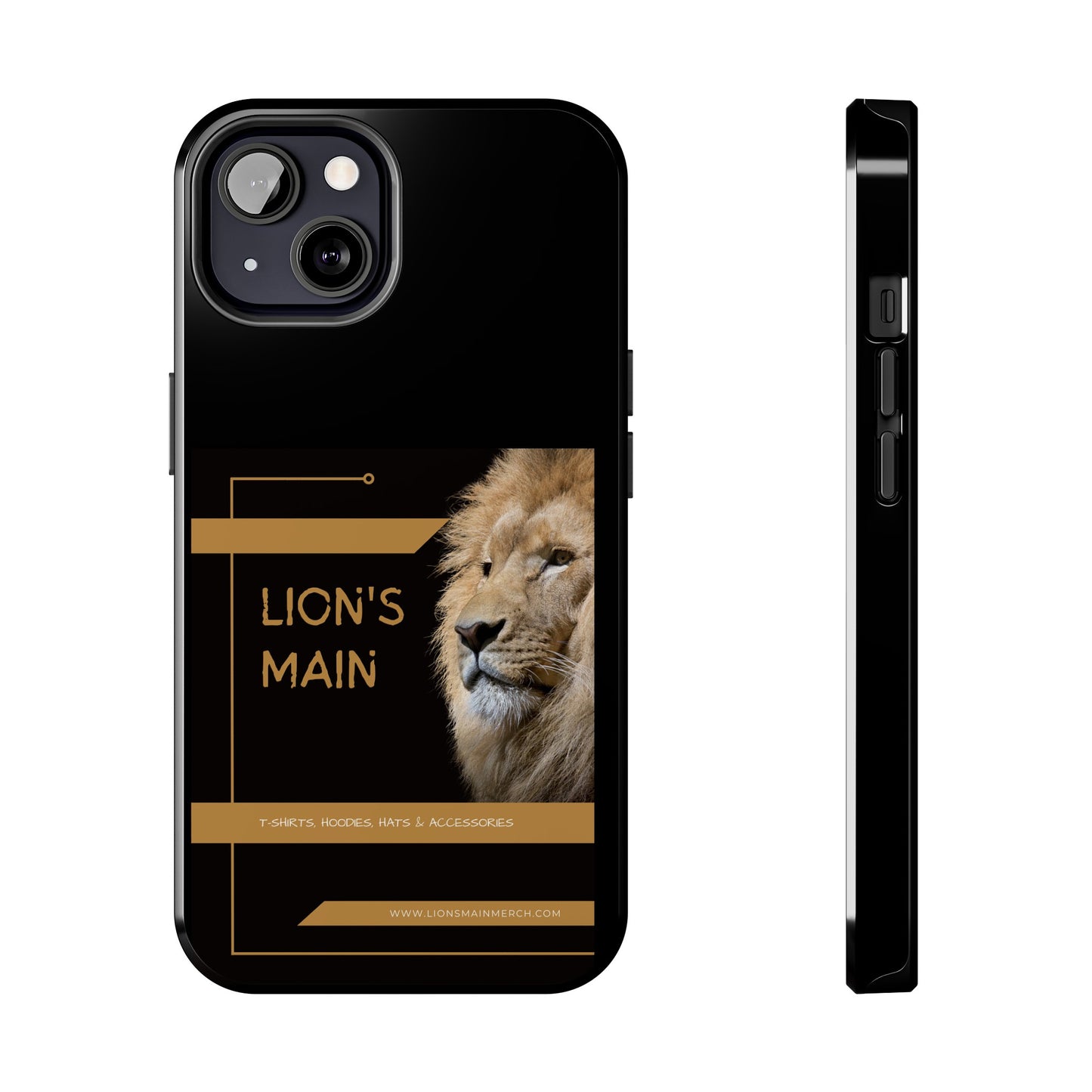 Lion's Main Merch phone cases