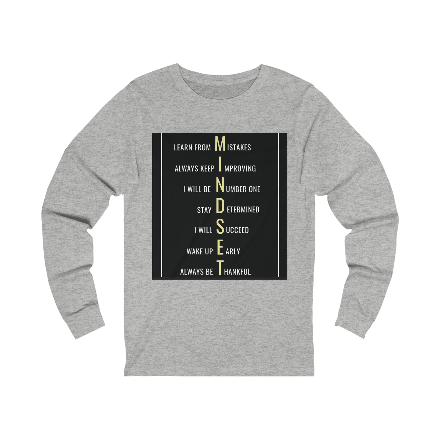 Mindset Unisex Jersey Long Sleeve Tee