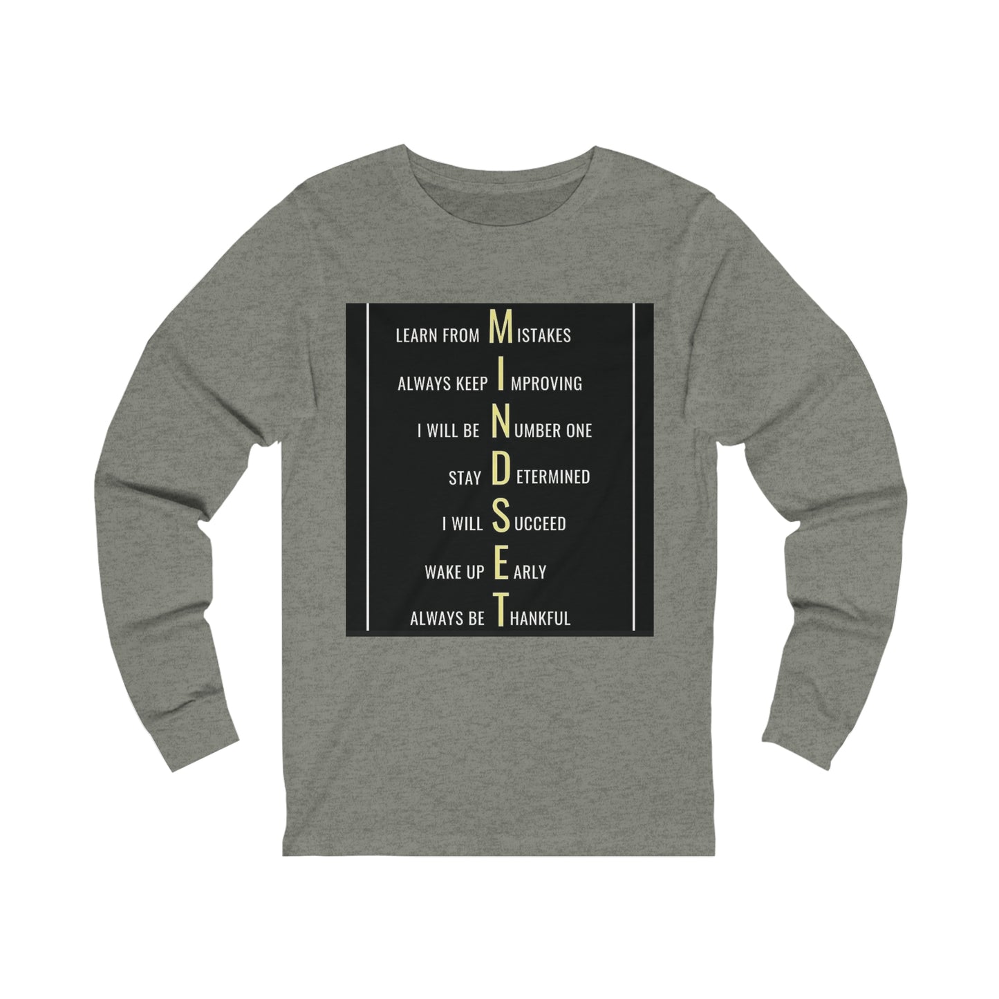 Mindset Unisex Jersey Long Sleeve Tee