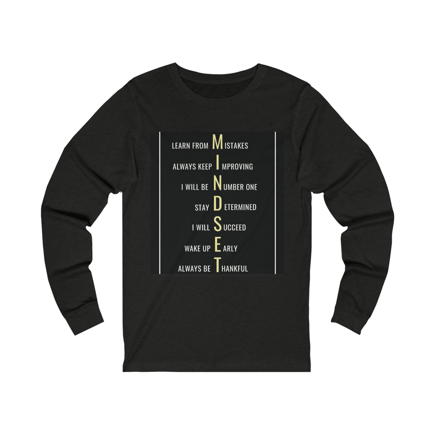 Mindset Unisex Jersey Long Sleeve Tee