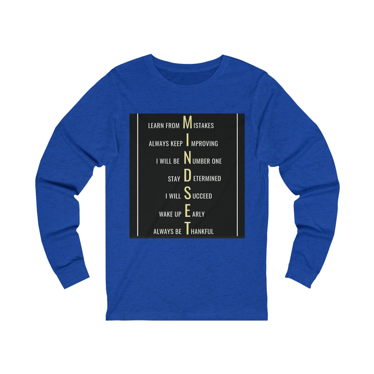 Mindset Unisex Jersey Long Sleeve Tee