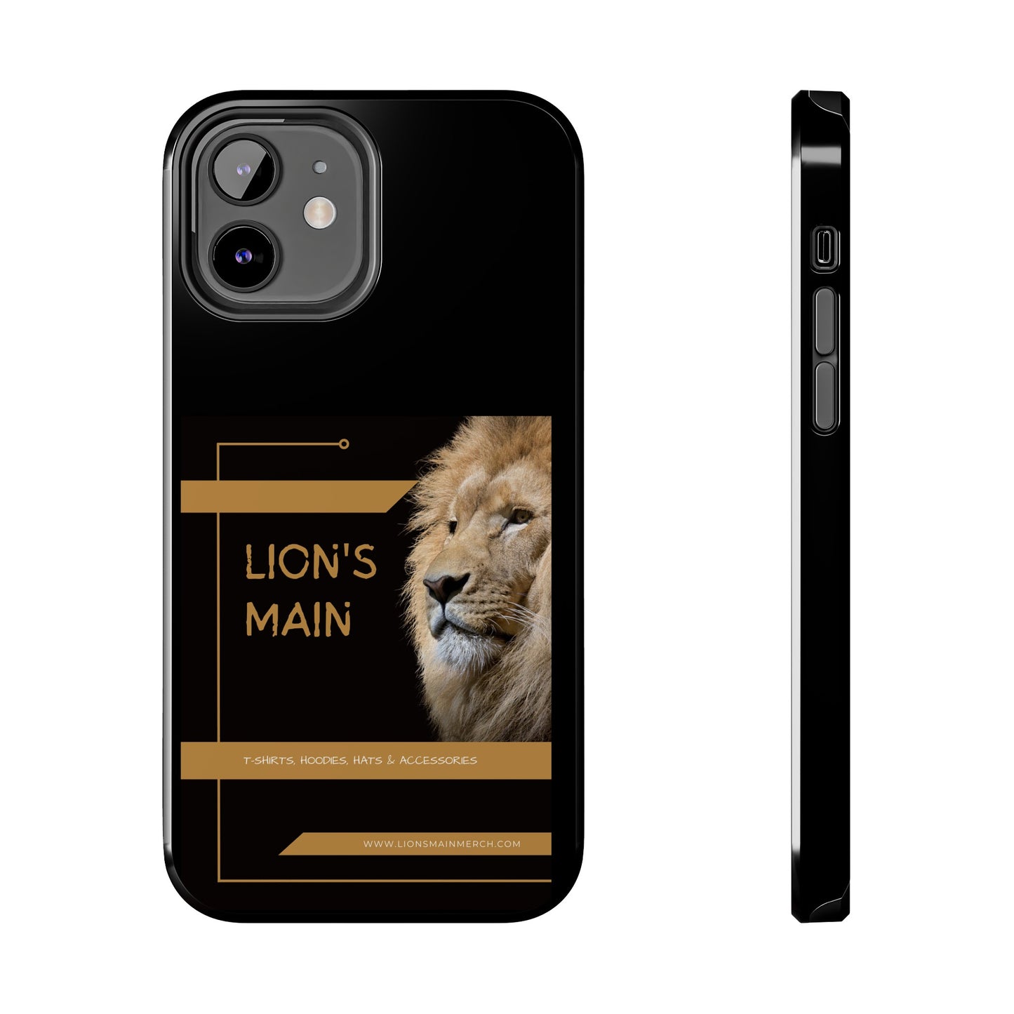 Lion's Main Merch phone cases