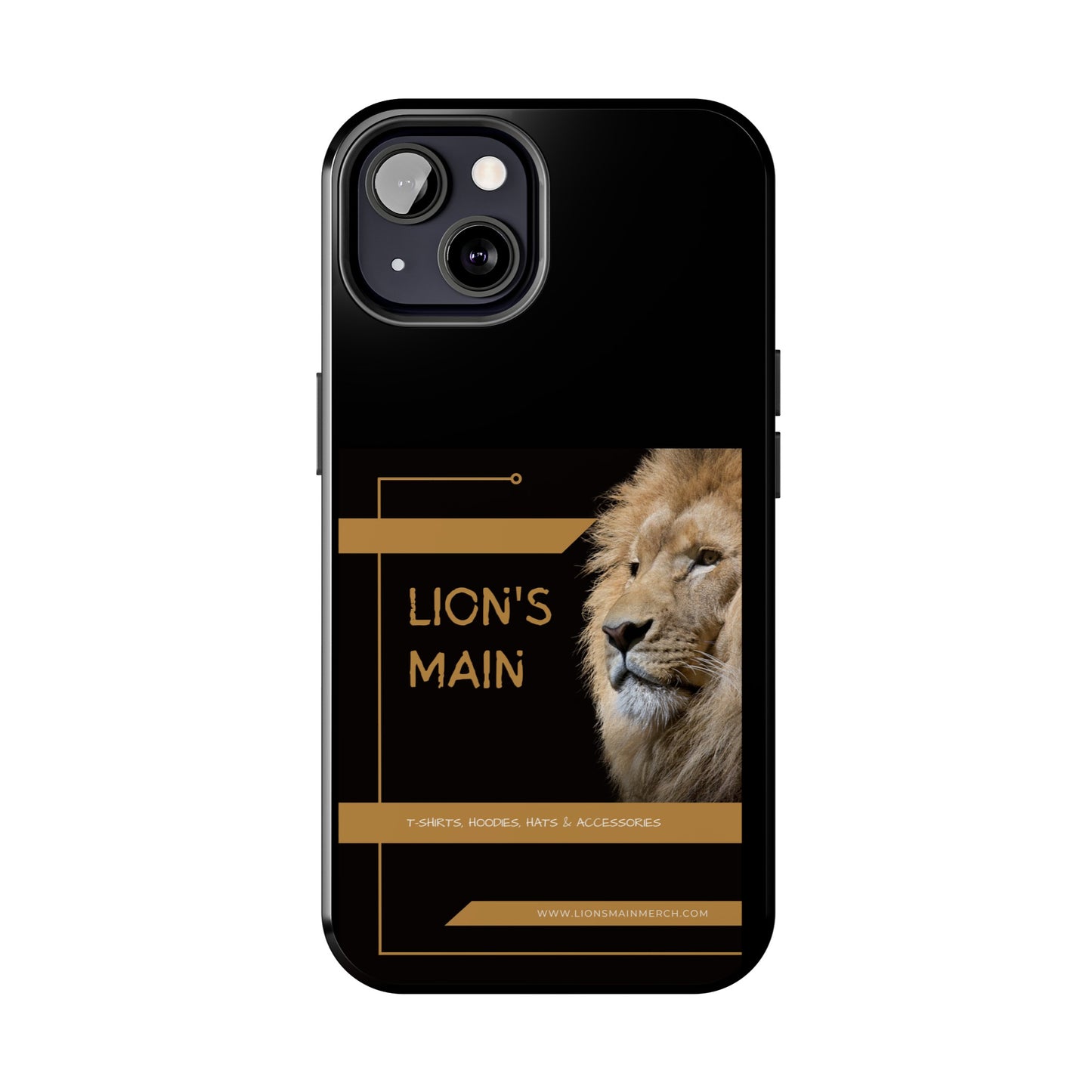 Lion's Main Merch phone cases