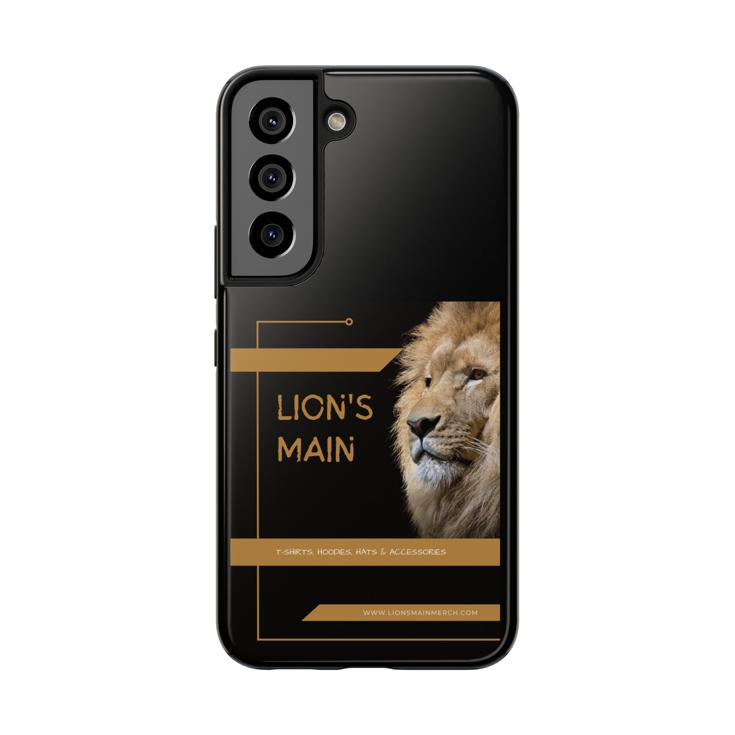 Lion's Main Merch phone cases