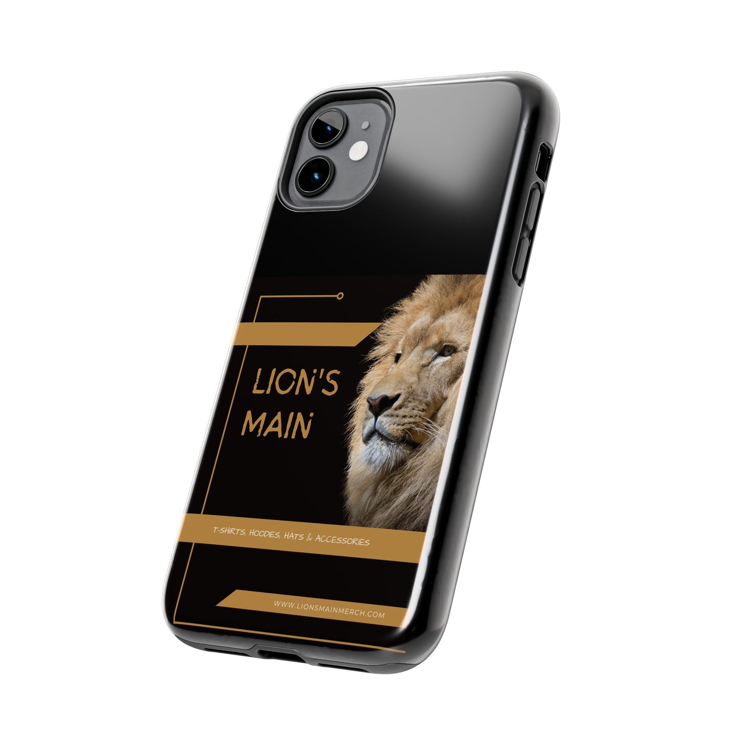 Lion's Main Merch phone cases