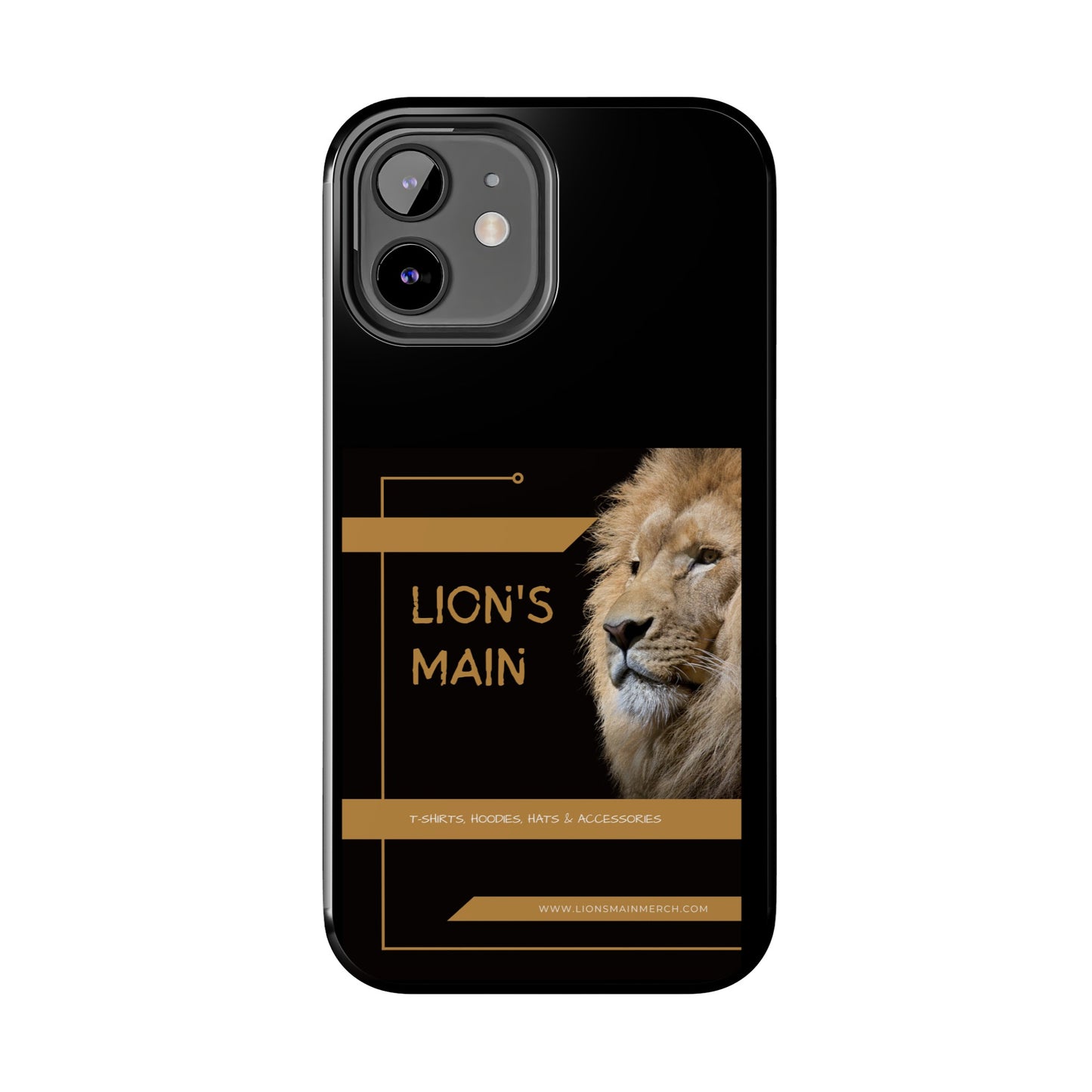 Lion's Main Merch phone cases