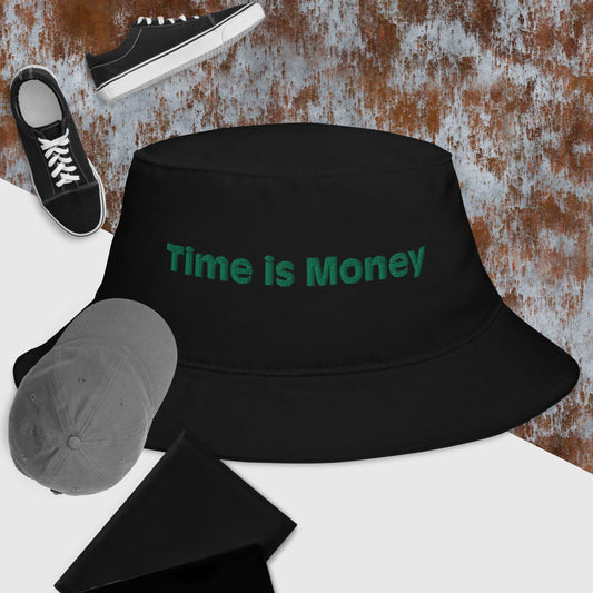 Time Is Money Bucket Hat