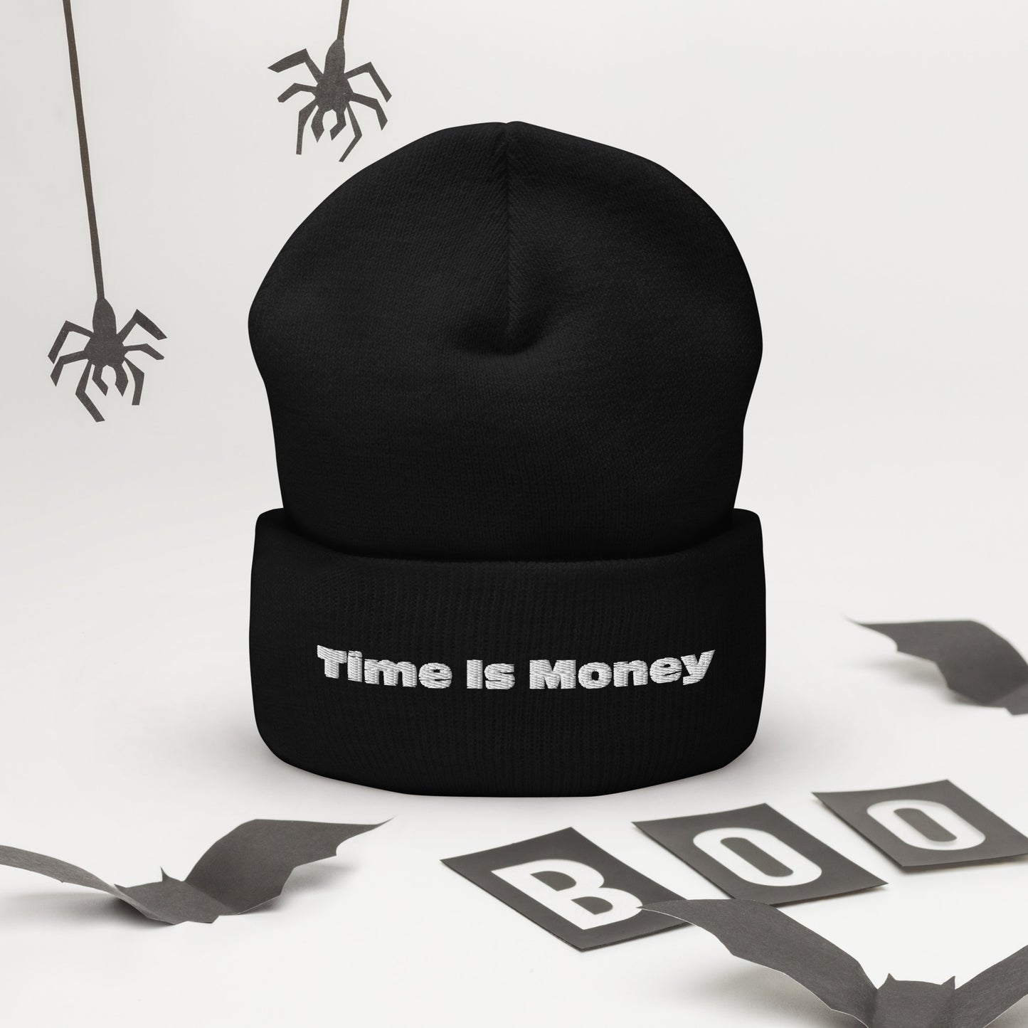 Time is Money Cuffed Beanie